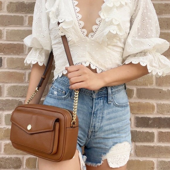 NWT Michael Kors Luggage MK Handbag - Picture 3 of 5